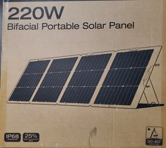 EcoFlow NextGen 220W Bifacial Portable Solar Panel SEALED!!