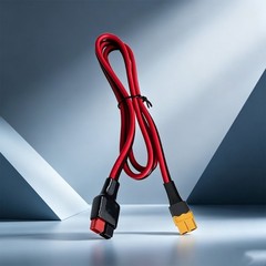 XT60H Power Adapter Cable 12AWG for Portable Energy and Solar Panel Routing