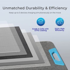 Renogy 200W Portable Solar Panel, IP65 Waterproof Foldable Solar Panel Power