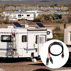 Weatherproof 4 to 30A Solar Cable for Roof Camping Systems Superior Transfer