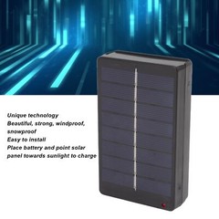Solar Panel Battery Charger Charging Case Box 1W 4V For AA AAA 1.2V Batteries MG