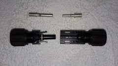 MC4 connectors, 8 awg guage, for solar backup off grid