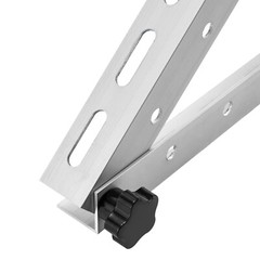 2pcs 45″Adjustable Solar Panel Tilt Mount Brackets RV Flat Surface Mounting Set
