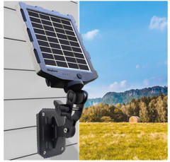 Trail Camera Solar Panel, WingHome Solar Battery Charger Kit 12V/1A 6V/1.5A