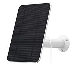 4W Solar Panel for Outdoor Security Camera, IP65 Weatherproof, 13.1ft Cable, Wal