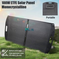 Portable Solar Panel 100W Foldable Waterproof for Power Station Solar Generator