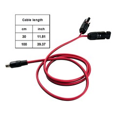 Solar Use Input Cable DC8020 with DC7909 Tip and Twin-Wire Daily