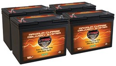 QTY 4 VMAX SLR60 SOLAR AGM DEEP CYCLE 12V 60AH EACH backup battery 12v 24v 48v