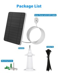 Upgraded Solar Panel Charging Compatible with Arlo Pro 4, Pro 3, Ultra 2, 4W …