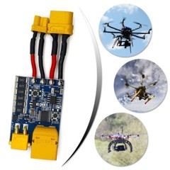 Lightweight UAV Circuit Protector Short Saver 2 XT30 TX60 for 2S to 6S Batteries