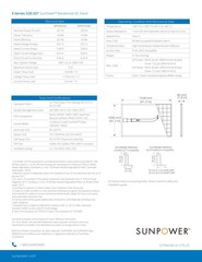 327W SunPower E-Series SPR-E20-327 PRE-OWNED Solar panel [G3 or G5 Invisimount]
