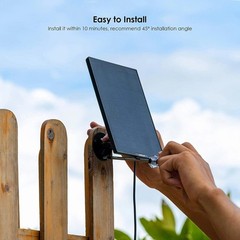ieGeek Compatible Solar Panel with USB Output for Outdoor Cameras 5V 1A, 3W