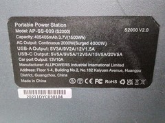 ALLPOWERS 2000W Portable Power Station Solar Battery W/ Foldable Solar Panel