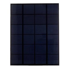 5.5W 12V 0.43A Monocrystalline Solar Panel Home Lamp Cell Powered Car Recharge