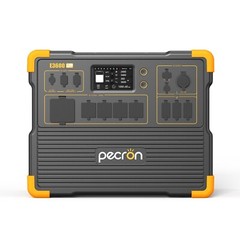 Used pecron E3600LFP Portable Power Station 3072Wh 3600W LiFePO4 Battery Home