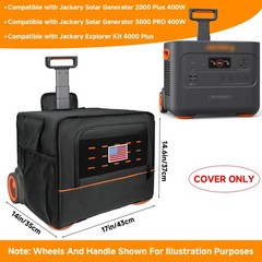 Upgraded Generator Dust Cover Compatible with Jackery Solar Generator 2000 Plus