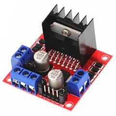 For L298N Dual H-Bridge DC Motor Driver Module with 5V Regulator Support