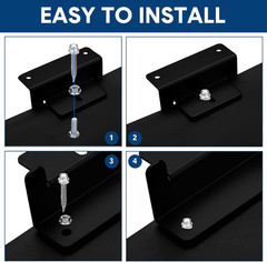 40 Sets Solar Panel Mounting Brackets Z Bracket Aluminum Alloy Solar Panel Mount