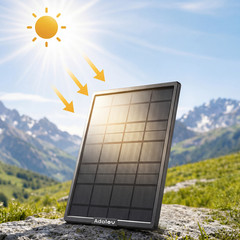 20W Solar Panel Security Rechargeable 25000mAh Battery for Trail & Game Camera