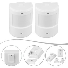 Compact Design Wireless Motion Alarm Suitable for Various Environments