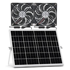 Solars Powered ABS Ventilation Device 12V 3000RPM For Indoor Temperature