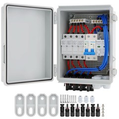 20A 4 String IP65 Waterproof Outdoor Solar PV Combiner Box