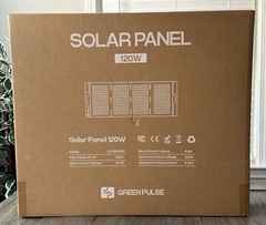 Green Pulse 120W Solar Panel Model GP-SOP001 Portable & Foldable For 300W/500W/
