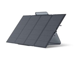 EcoFlow, 400-Watt Monocrystalline Silicon Portable Solar Panel with 48-Volt Outp