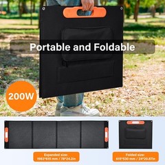 400W Solarpanel 34.2V Tragbar Faltbar Solarmodule für Camping Wohnmobil