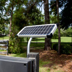 10-Watt Solar Panel Kit for Electric Gate Opener