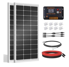Eco-worthy 12V 200W Solar Panel Kit for RV, Camper and Vehicle