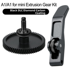 Steel Extruder Gear with DLC Finish for Bambulab A1 A1 For mini Printer