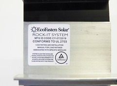 (1 pc) EcoFasten Solar Rock-It V3 Mount Black