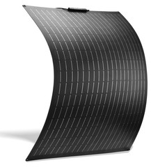 Flexible 100W Mono Solar Panel 12V Power Portable Camping Home RV Battery Charge