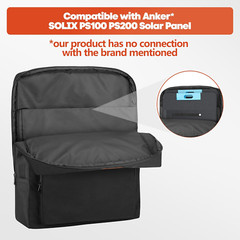 Solar Panel Storage Bag, Solar Panel Carrying Case Compatible with Anker SOLIX P