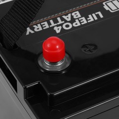 100Ah 12V Deep Cycle LiFePO4 Battery for Caravan Off Grid, Built-in BMS