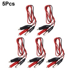 Crocodile Clip USB Adapter Set of 5 Suitable for Various For Testing Needs