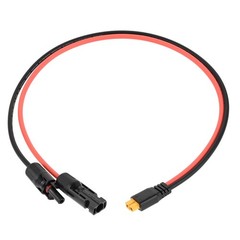 Solar Charging Cable Solar Panel Adapter 60CM Solar Plug to XT60 Connector Cable