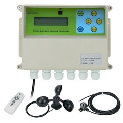 LCD Single Axis Automatic Solar Tracking Remote Control Solar Tracker Controller