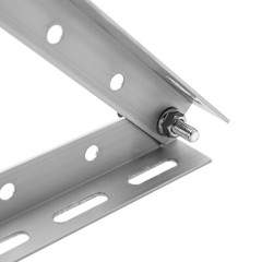 41”, 45” Solar Panel RV Tilt Mount Brackets Roof Flat Surface Adjustable Frame
