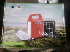 Outdoor Camping Light Solar/FM Radio kit DDS-08L/BT