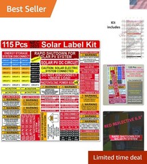 Ultimate 115 Pack 2017/2020/2023 NEC Code Compliant Photovoltaic Solar System…
