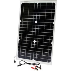 Nature Power Monocrystalline Solar Panel, 25 Watts, Model# 15025