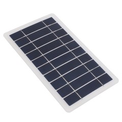 5W Solar Panel Charger High Efficiency USB Charger For Outdoor Use Monocrystalli