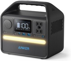 Portable Power Station Upgraded w/ LiFePO4 Battery 6-Port PowerHouse Generator