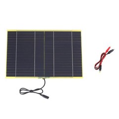 Portable 10W 18V 550mA Solar Cell Solar Panel For 12V Car Boat Battery Charger