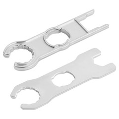 2Pieces Solar Metal Spanner Wrench Solar Panel Connector Tools Assembly