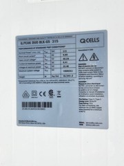 315W/310W QCELLS Q.PEAK DUO BLK-G5 315 310 PRE OWNED Solar Modules, solar panel