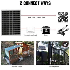 Panel solar impermeable de 25 W y 18 V para cargar baterías de 12 V en autocarav