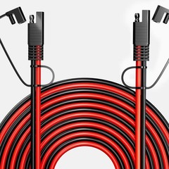 SAE Extension Cable 12AWG, SAE to SAE Extension Cord DC Power Automotive Exte…